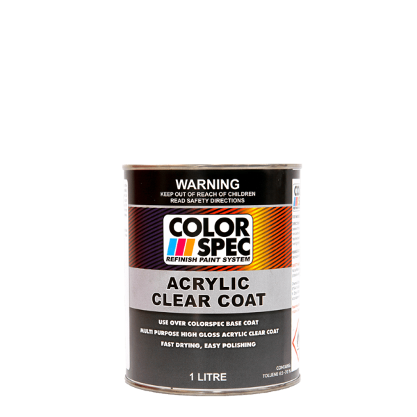 COLORSPEC ACRYLIC CLEAR COAT WITH SPRAY GUN ColorSpec